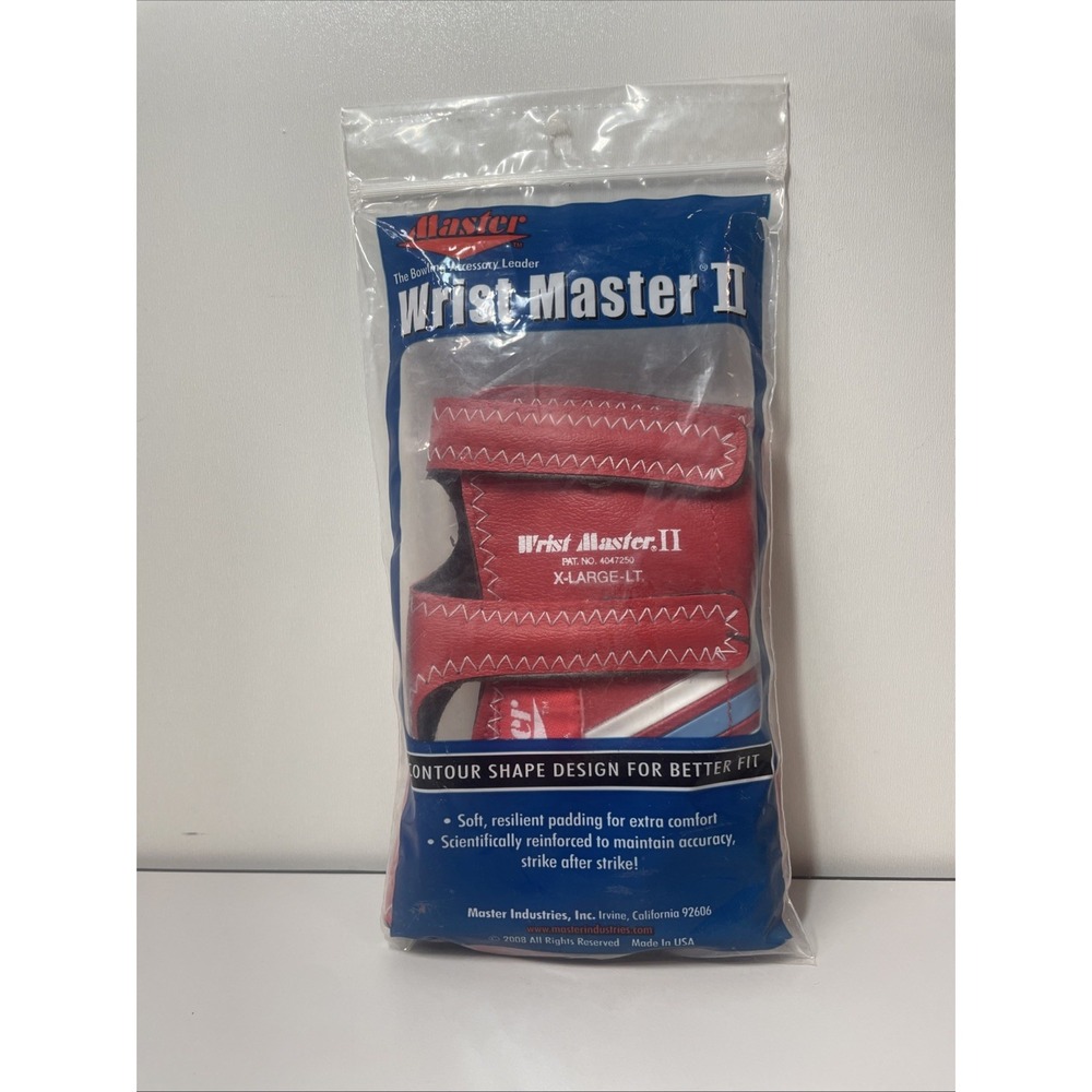 Master Wrist II Red - Left Hand XL Bowling